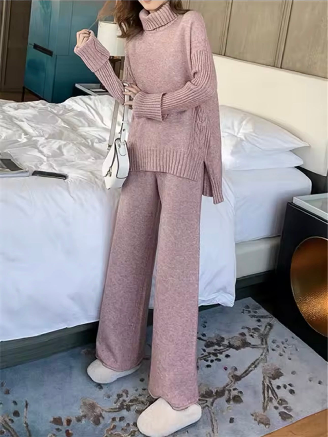Elegant winter women's set
