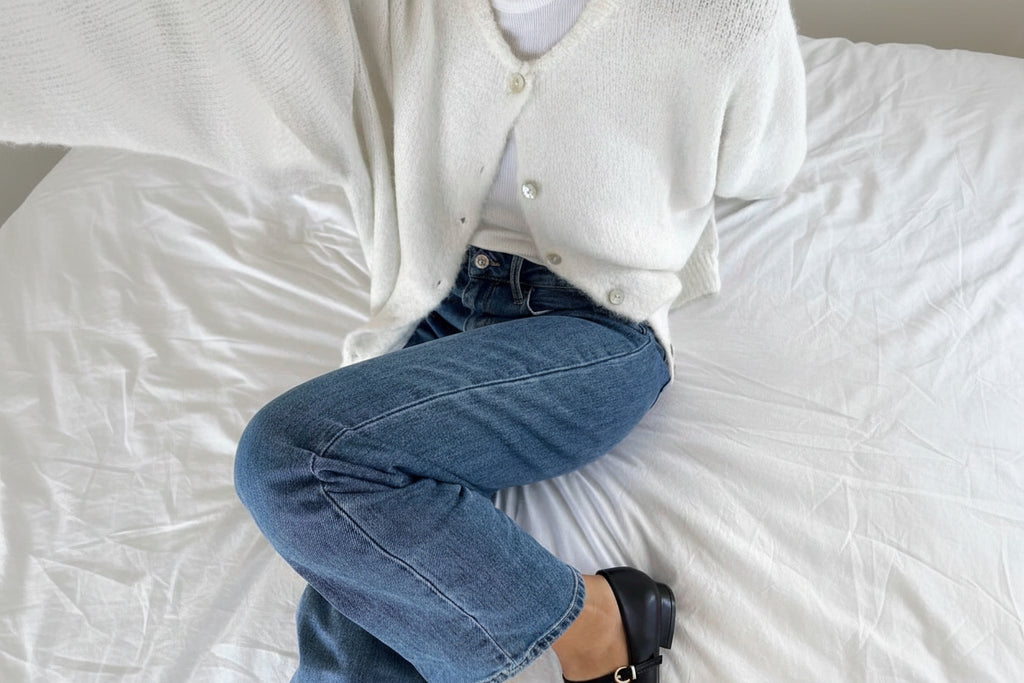 Hirsionsan elegante camisola de manga longa feminina 2024 novo único breasted feminino casual cardigan macio cashmere malha outwear