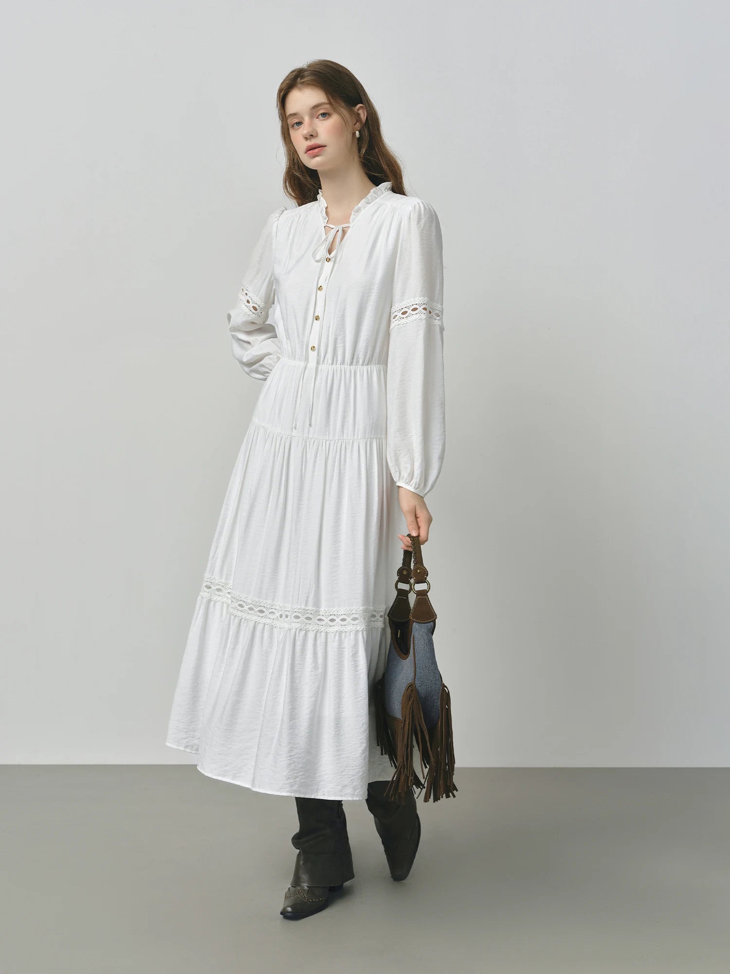 Fsle 2025 novo vestido de convidado de casamento vestido de festa de praia leve decote em v cinta de espaguete resort wear vestido de verão fenda vestido casual