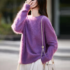 WinvyNee Luxurious Women's Wool & Cashmere Sweater