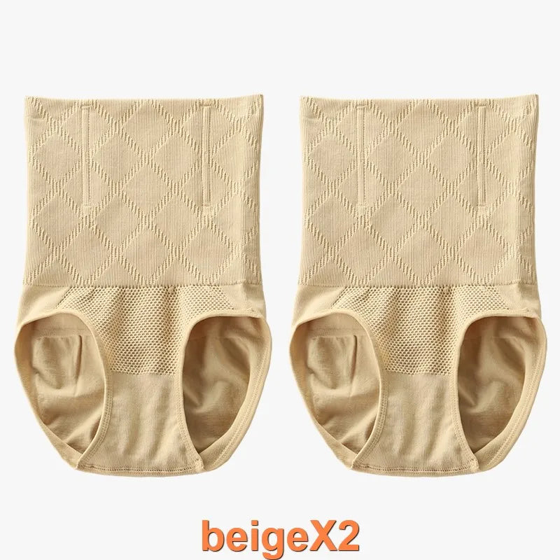 High-Waist Breathable Body Shaper Panties