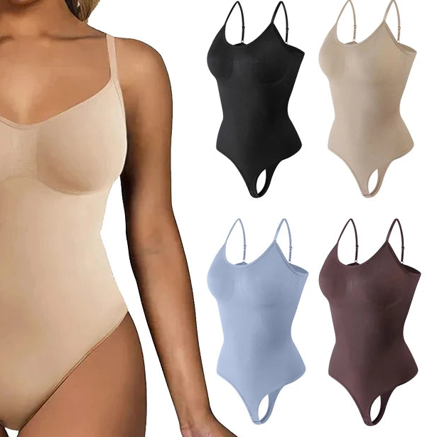 Shapewear bodysuit tanga fajas colombianas corpo shaper feminino sem costura controle de barriga emagrecimento bainha barriga plana para roupa interior