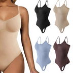 Shapewear bodysuit tanga fajas colombianas corpo shaper feminino sem costura controle de barriga emagrecimento bainha barriga plana para roupa interior