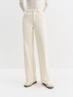 Fsle calças jeans retas de cintura alta para mulheres inverno sólido simples all-match 2025 novas calças longas e curtas versáteis estilo coreano