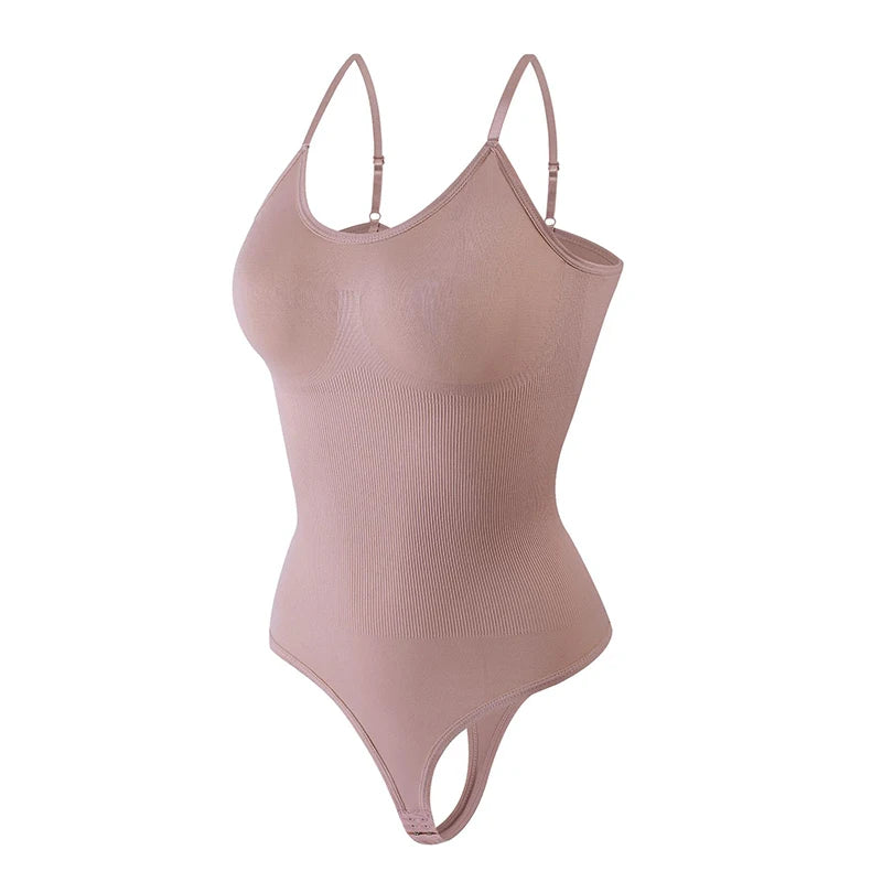 Seamless Shapewear Bodysuit - Tummy Control Elegance