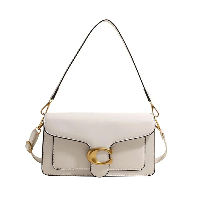 Elegant Minimalist Multi-Layer Shoulder Bag