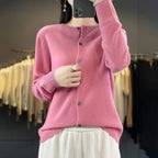 Luxurious Merino Wool Women's Cardigan