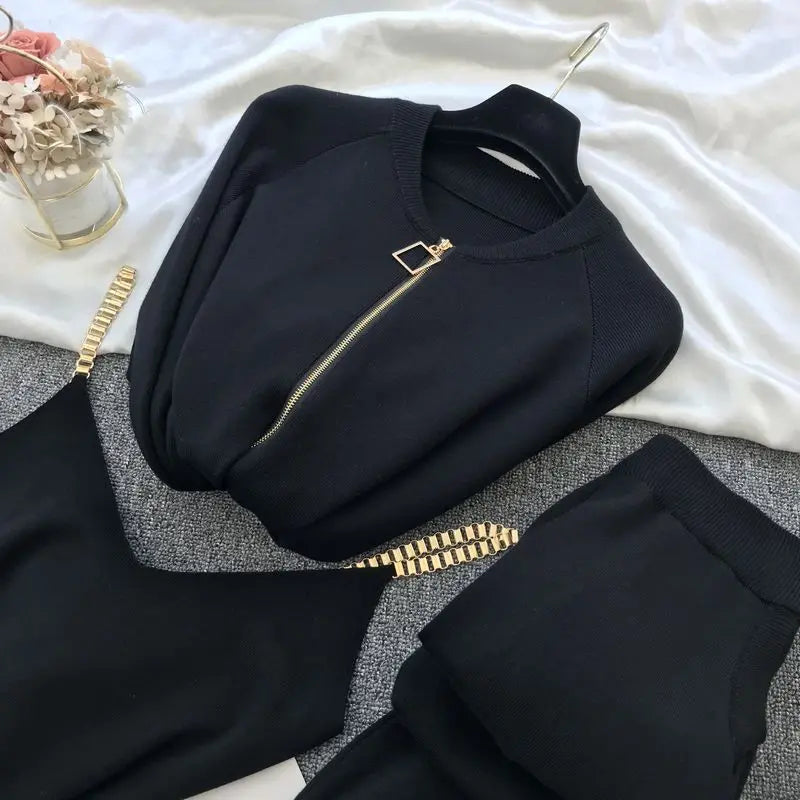 Chic 3-piece tracksuit set