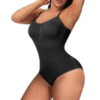Bodysuit sólido shapewear corpo shaper mulheres barriga moldar superior coxa mais magro cintura trainer redutor emagrecimento roupa interior