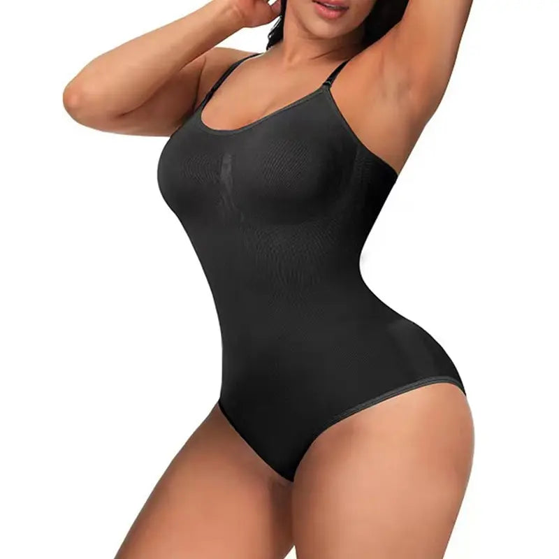 Bodysuit sólido shapewear corpo shaper mulheres barriga moldar superior coxa mais magro cintura trainer redutor emagrecimento roupa interior