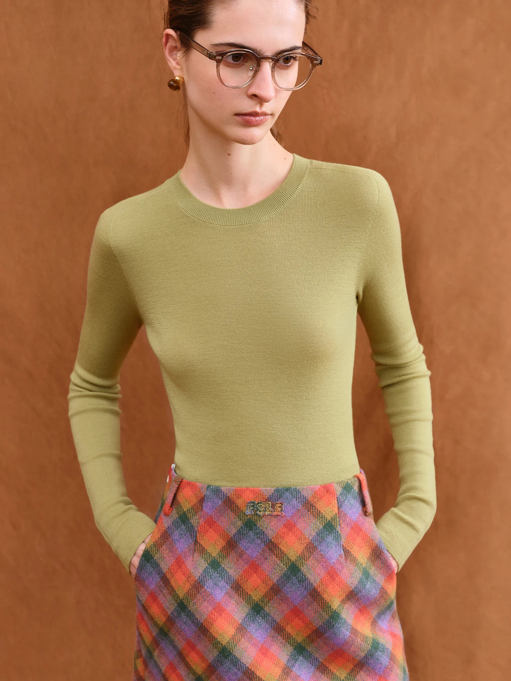 Premium Wool Mock Neck Thermal Layer Top