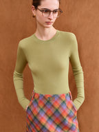 Premium Wool Mock Neck Thermal Layer Top