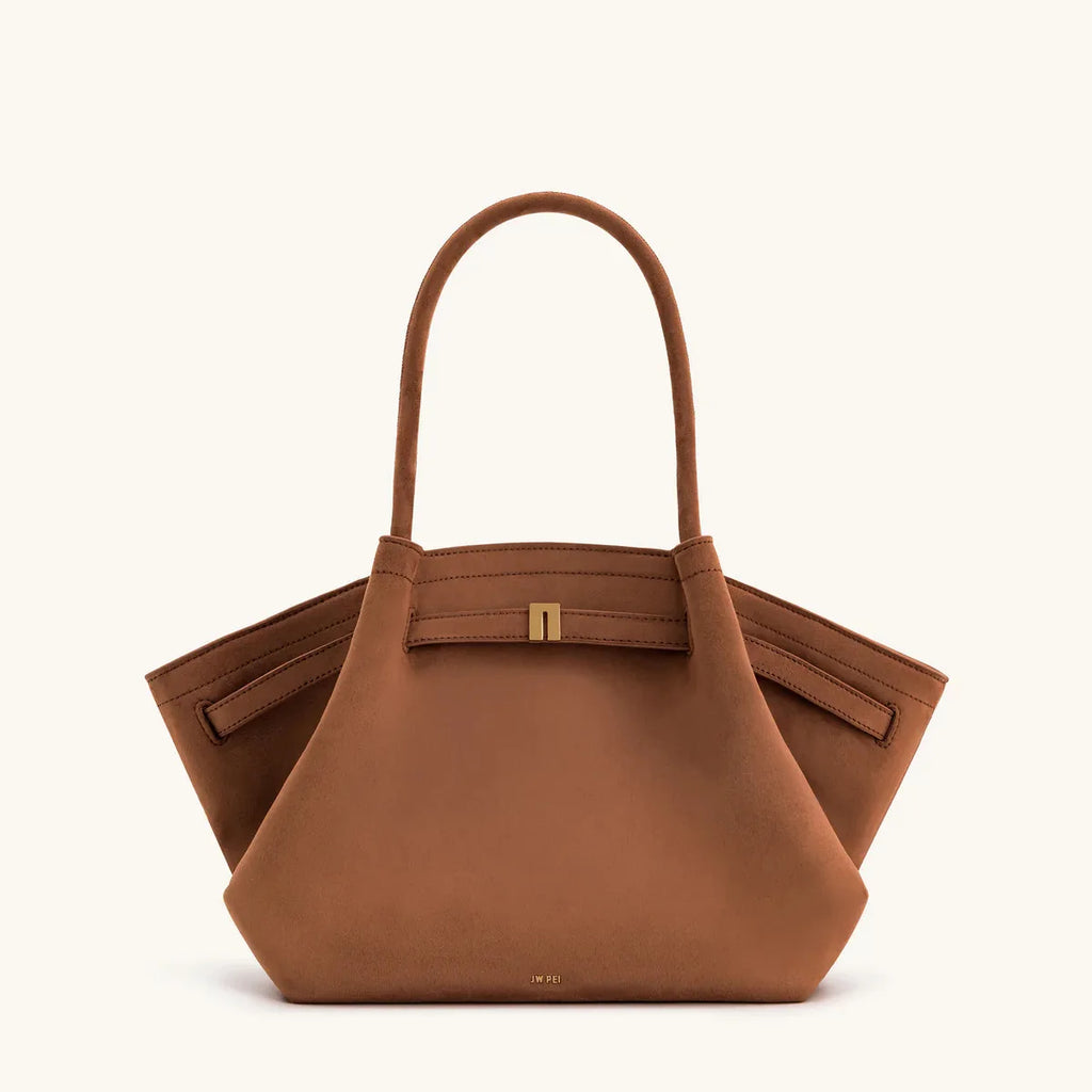 JW Pei Dumpling Bag Suede Shoulder Crossbody Underarm Bag Niche Design Fashion Handbag Tote Bag
