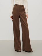 Vintage Relaxed Draped Trousers - Slimming Effect