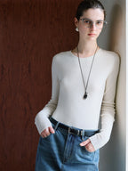 Premium Wool Mock Neck Thermal Layer Top