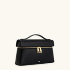 JW PEI Thea Women's Genuine Leather Handbag Lunchbox Style Top Handle Crossbody Bag Commuter-Friendly Shoulder Fashion,2025 New