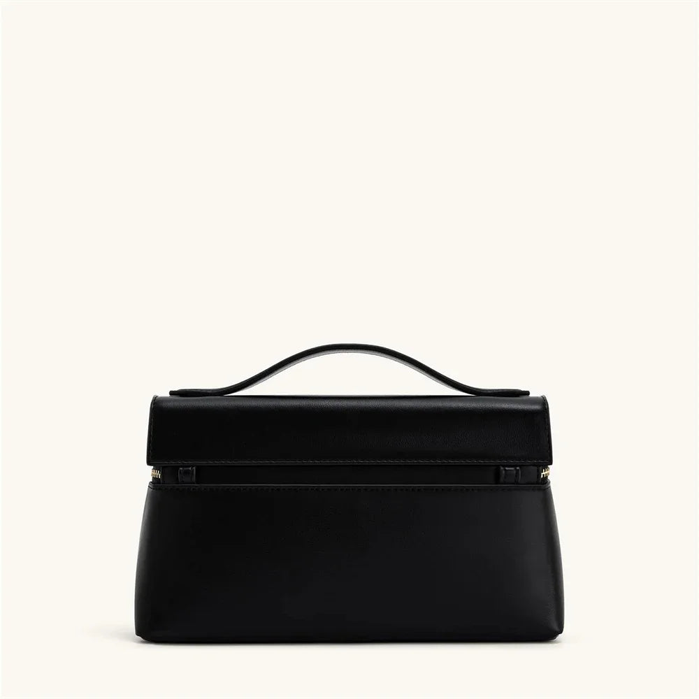 JW PEI Thea Women's Genuine Leather Handbag Lunchbox Style Top Handle Crossbody Bag Commuter-Friendly Shoulder Fashion,2025 New